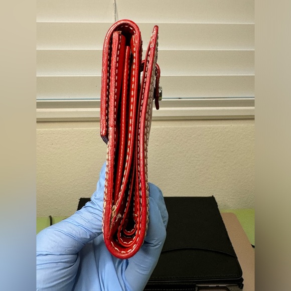 Burberry Blue Label red leather wallet - Picture 13 of 16